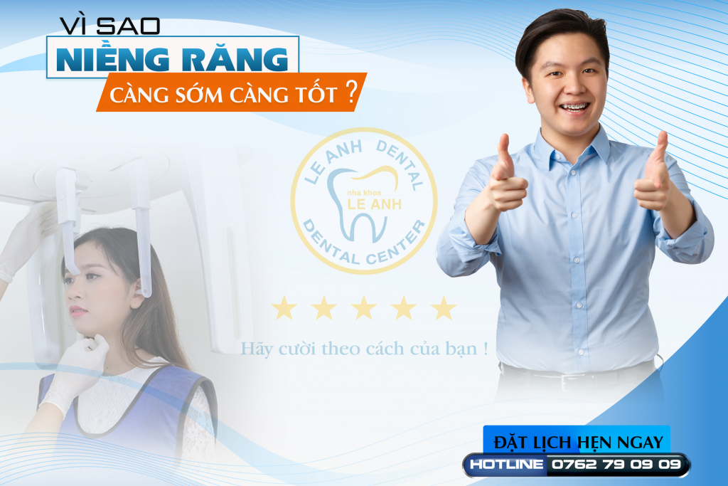 Vì Sao Niềng Răng Càng Sớm Càng Tốt